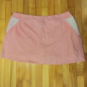 Coral Bay Women's Pink Skort Shorts Skirt size 3x